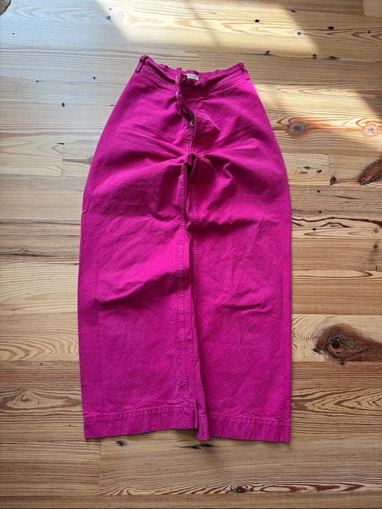 Jesse Kamm Pants - Jesse Kamm Fuchsia High-Waist sailor